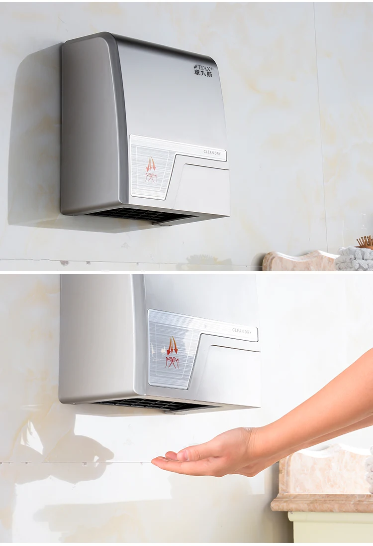 Factory Wholesale Battery Operated Hand Dryer Mini Wall Mount Hand