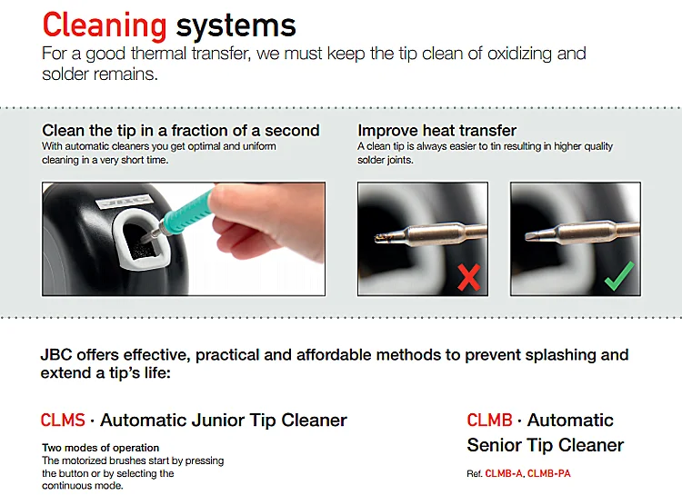 JBC C105-113 Cartridge soldering tips