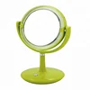 Round 5X Magnification Plastic Automatic closed LED Lighted Makeup Mirror