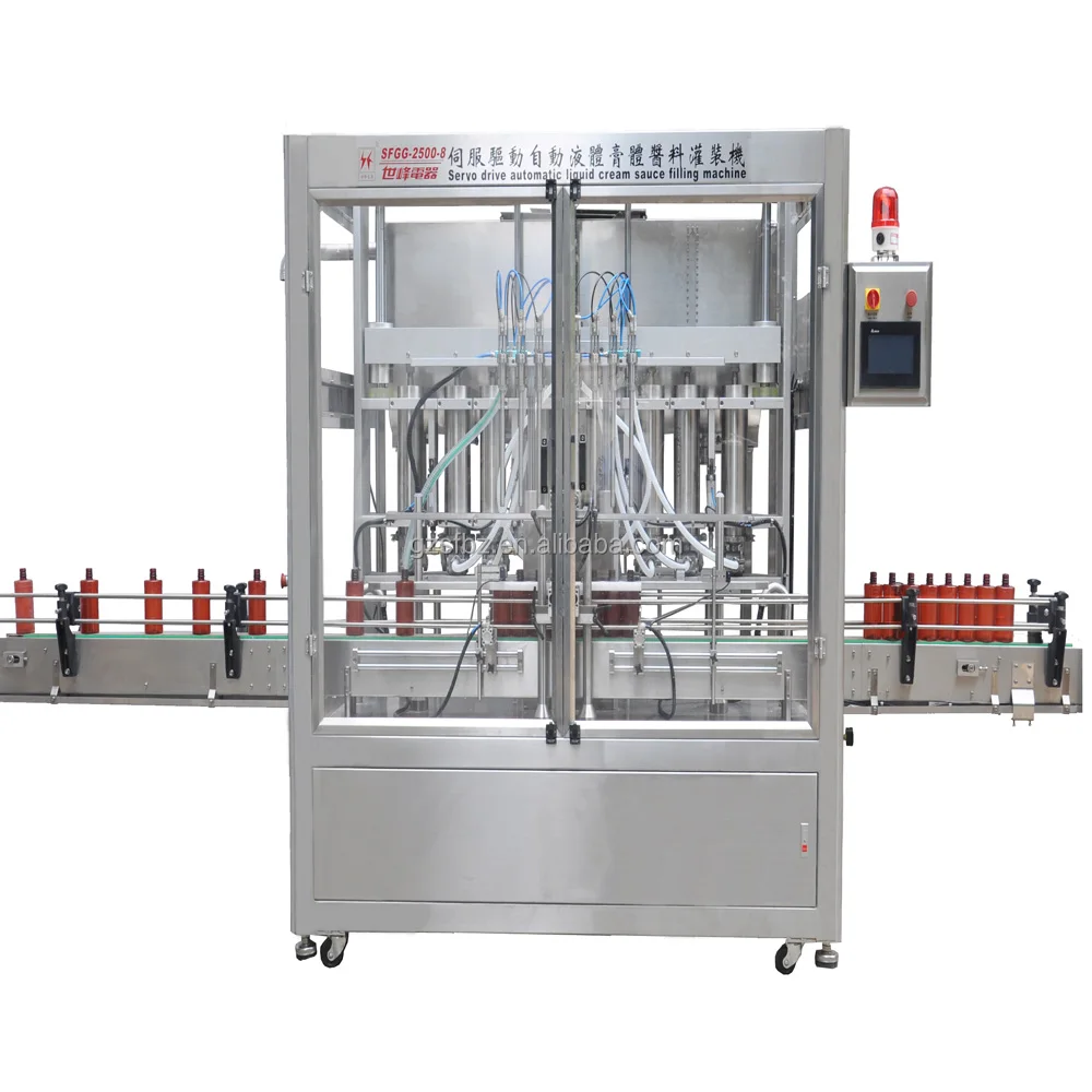 8 Heads Automatic Bottle Filling Machine For Ketchup Oils Sauce Cosmetic Buy Ketchup Filling Machine Oils Filling Machine Automatic Liquid Dispensing Machine Product On Alibaba 