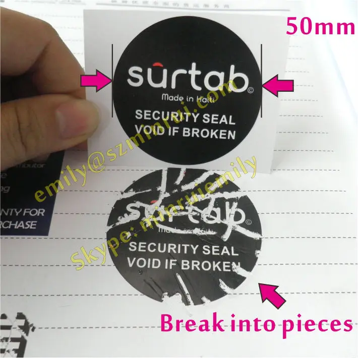 208x Security Seal Tamper Proof Warranty fragile Void Label Sticker 2017-2020 HU 