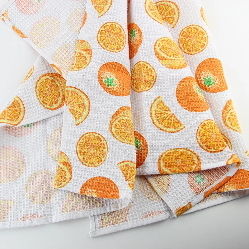 Printed Your Own Custom Printing 100% Cotton Terry Cloth Kitchen Tea Towel