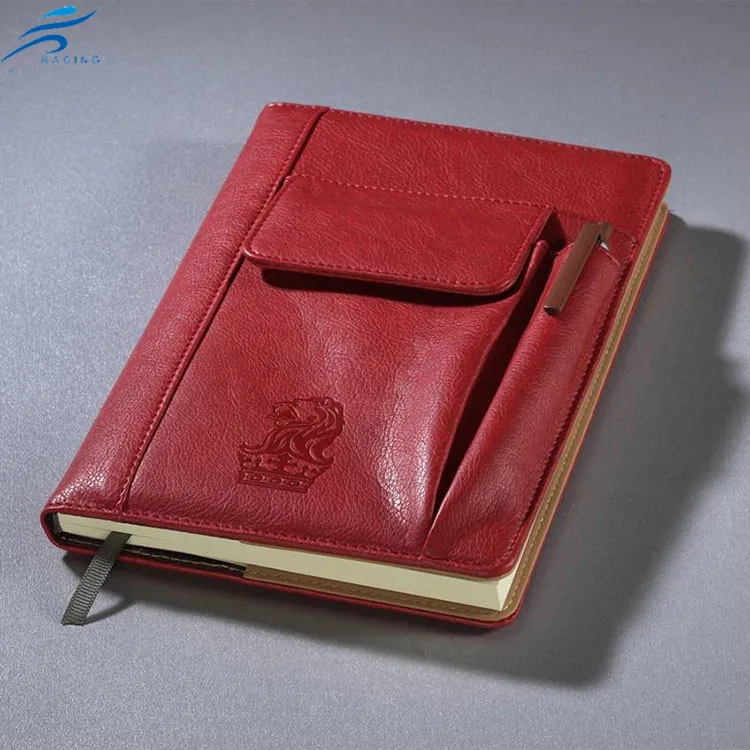 Popular And High Quality Hardcover Notebook Leather Hardcover Journals