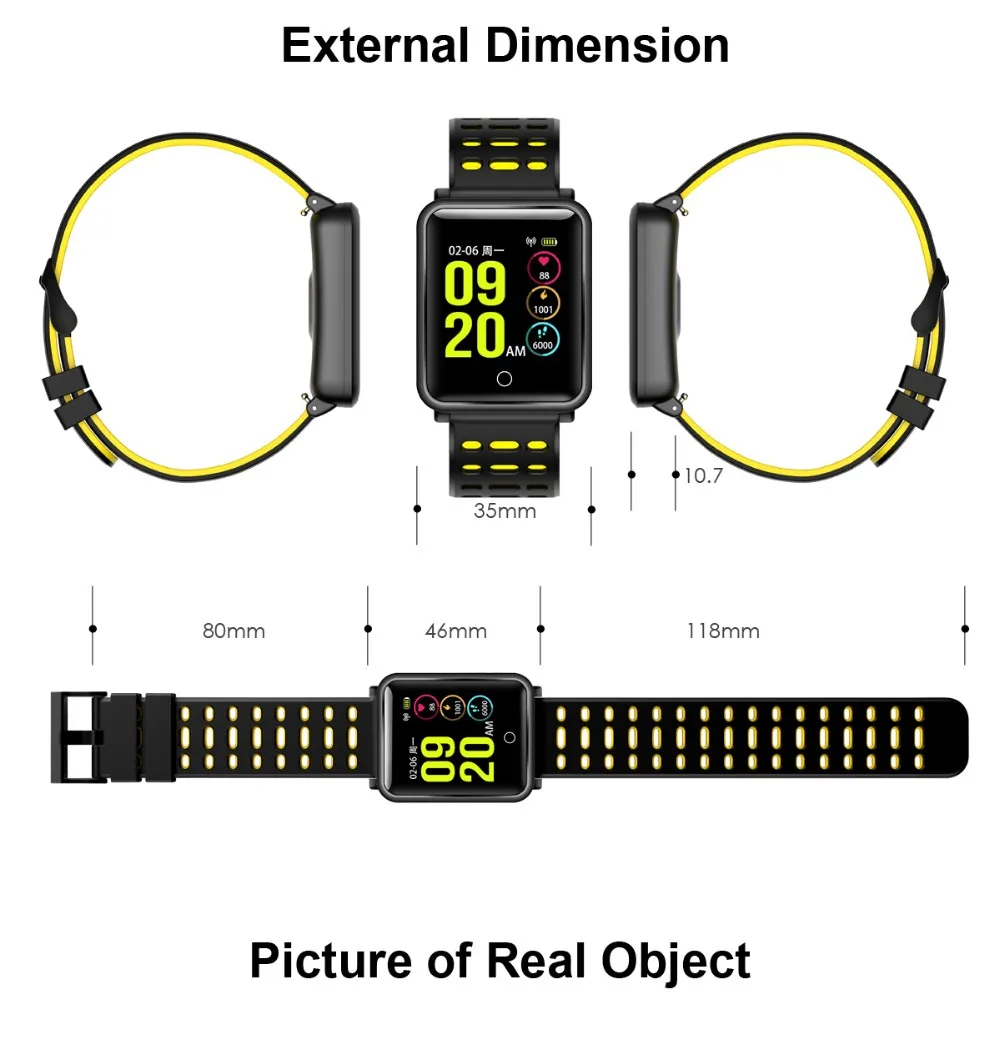 ips smart watch n88