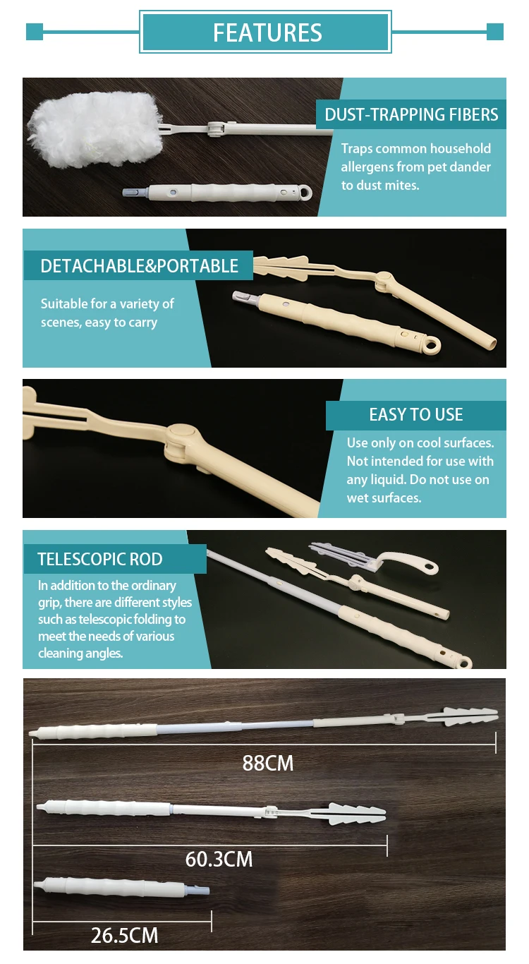 20pcs Refills Magic Telescopic Duster With Micro Fiber Buy Telescopic Duster With