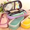 New Creative Simplicity Big Multi-functional Zipper Stationery Package Pencil Case