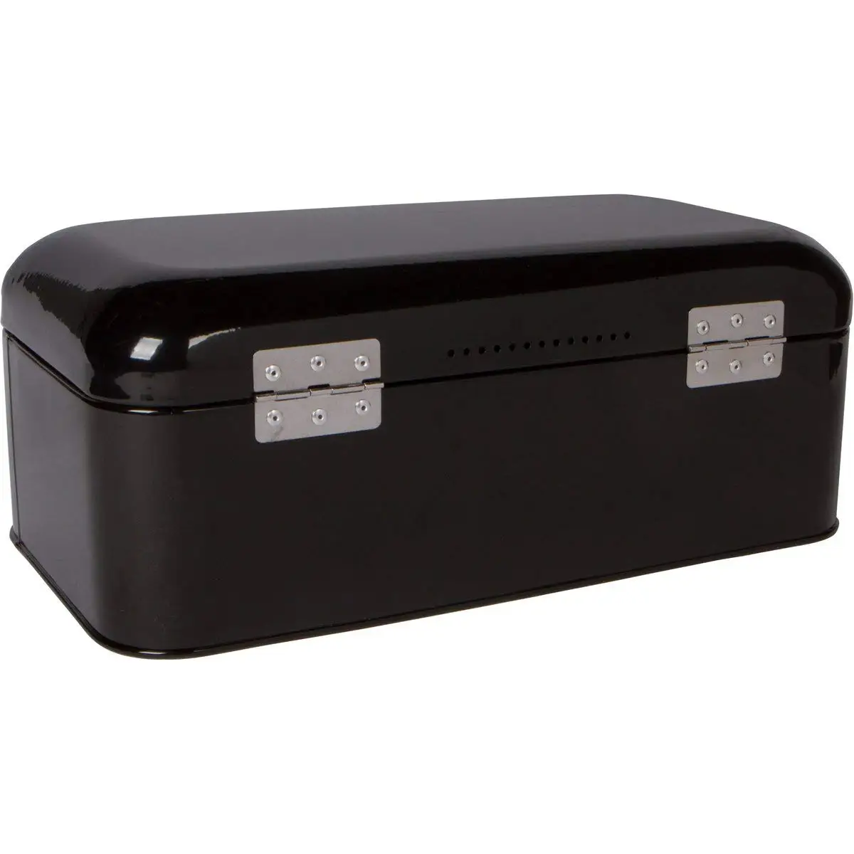 Reproduction Metal Black Corner Bread Box - Buy Black Corner Bread Box ...