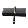 Wholesale Custom Logo Creative Luxury Black PU Leather Pen Box With Foam