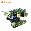 Kisonli Top selling tank design/space ship vr simulator 6 seater 9d vr with interactive vr games