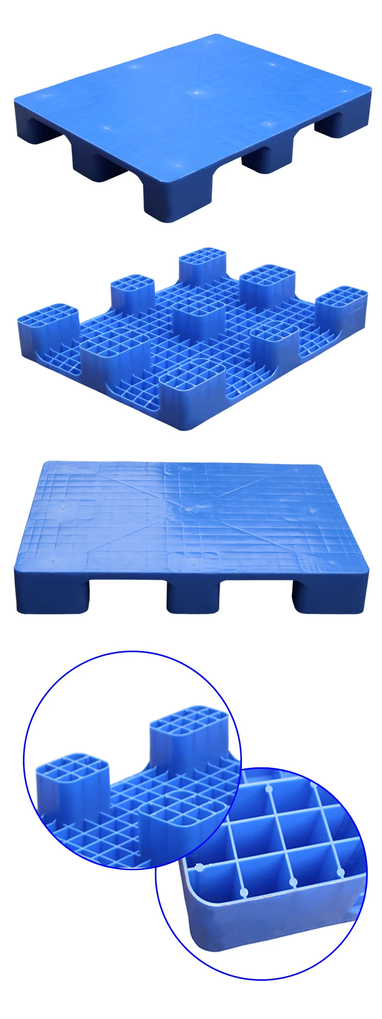 High quality flat design Injection molding nine-foot pallet use in printing 