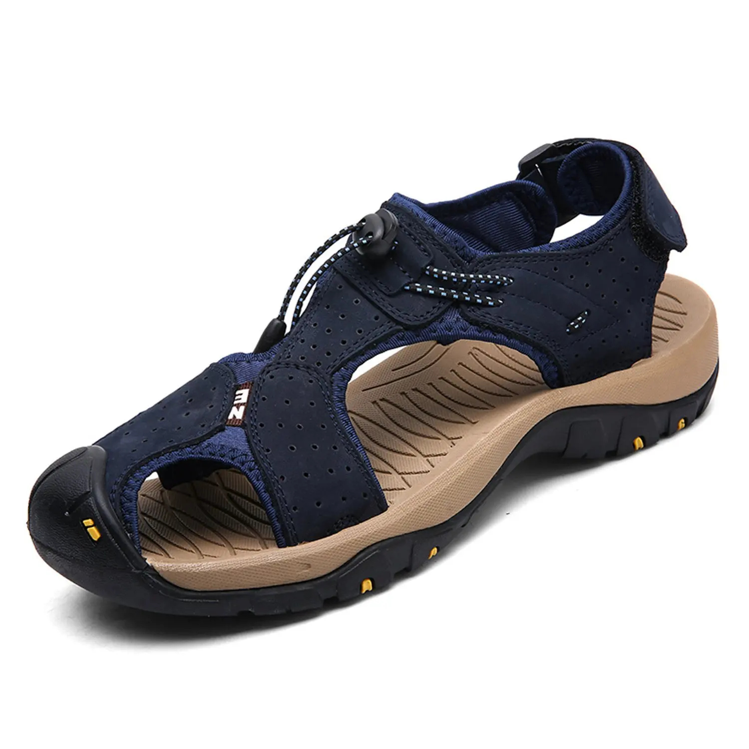 Kids Stylish Walking Water Sports Outdoor Trekking Leather Beach Casual Closed Toe Girls Footwear Shoes Athletic Flat Black Hafiot Sandals Boys Summer