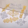 Baroque Gold Embroidery Lace Patch ,Gold applique patch trim