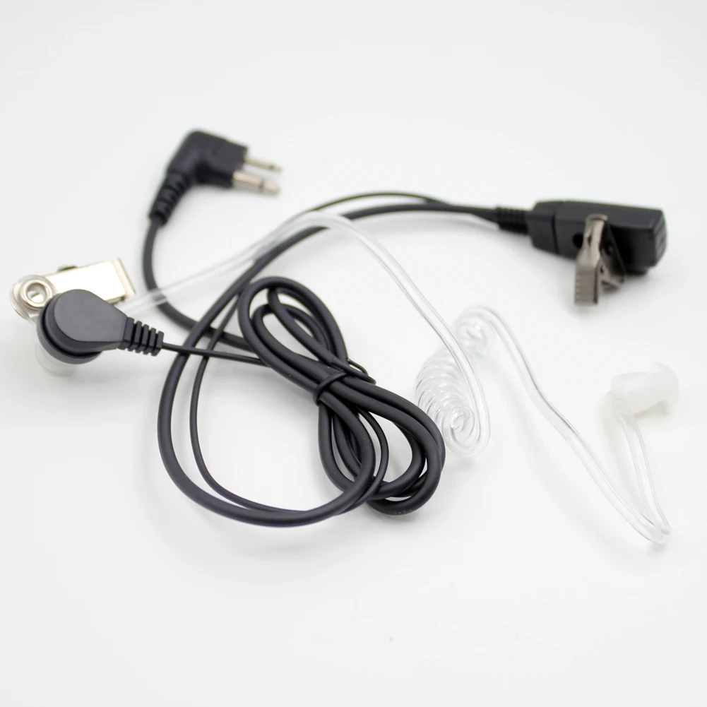 2 Pin Guard Fbi Earpiece Headset Ptt Earphone For Walkie Talkie Dep450