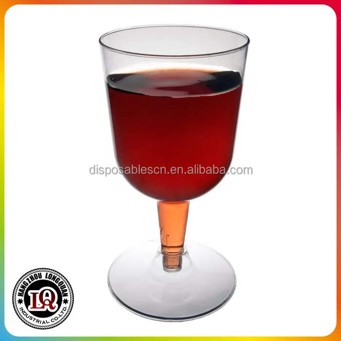 hard plastic wine glasses