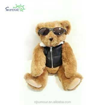 biker teddy bear