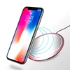 Universal LOGO breathing light QI program 5w Wireless portable charger for samsung galaxy S9
