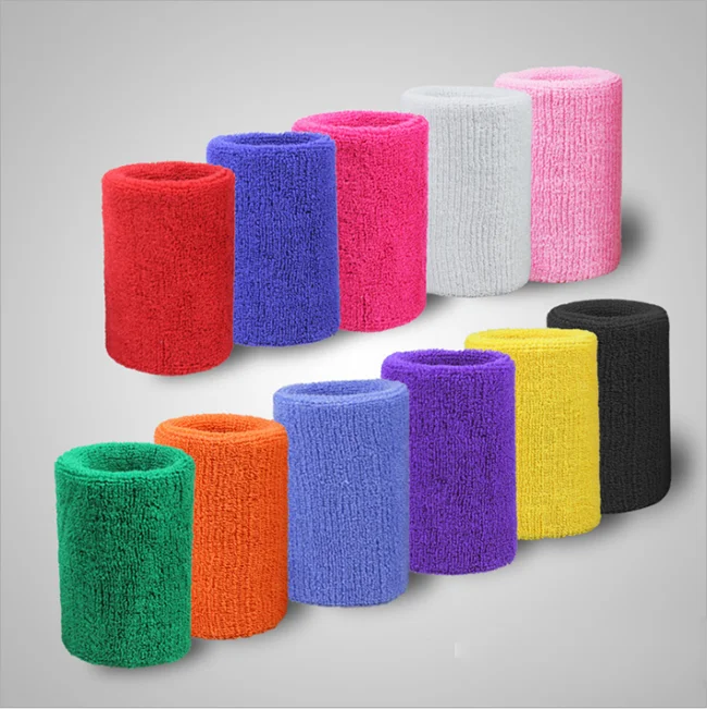 Custom Made Sports Wrist Bracers Sweaty Towels Knitting Wrist Support