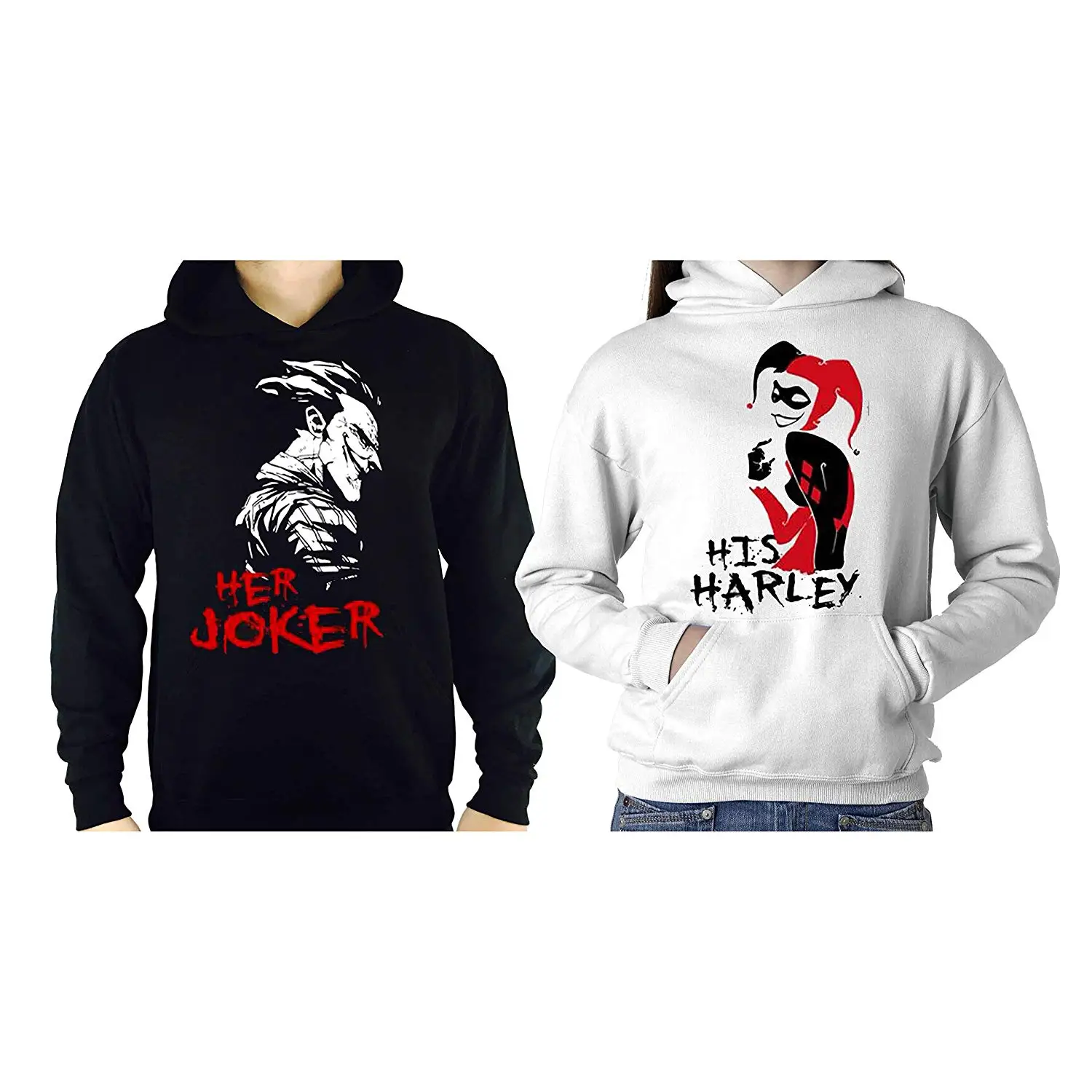 her joker his harley hoodies