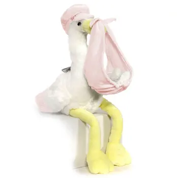 stuffed stork toy