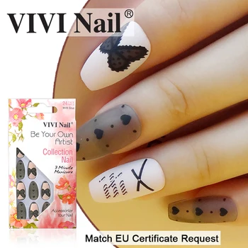 Newair Por Coffin Nails New Design Nail Art 24 Pcs Tips Newair Por Coffin Nails New Design Nail Art 24 Pcs Tips
