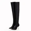 Sexy Pointed Toe High Heels Custom Make Thigh High Women Boots