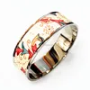 Multicolor Stainless Steel Customize Enamel Bangle