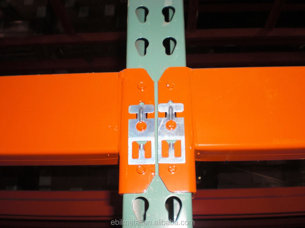 Teardrop Rack Hole Upright With End Connectors Buy Rack Beam Clip