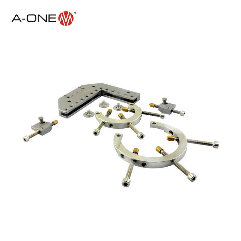 A One Universal Square Pallet Clamping Set For Wire Cut Edm Machine Buy Milling Machine Clamp