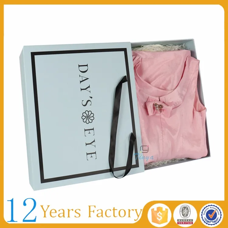 Luxury Matte Dress Clothing Sliding Paper Box Packaging Buy Sliding