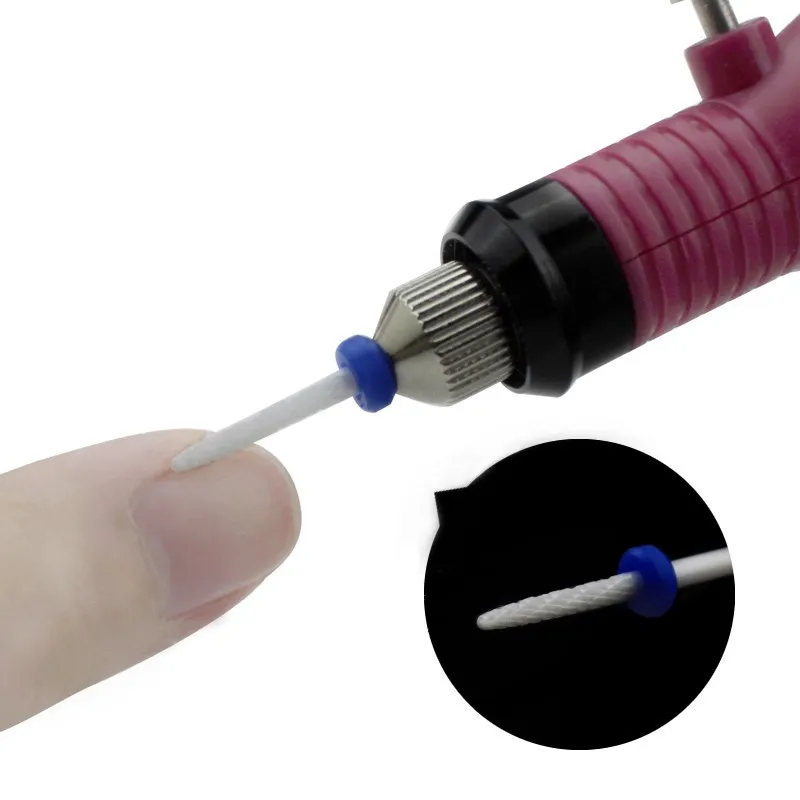 electric nail drill bits uses