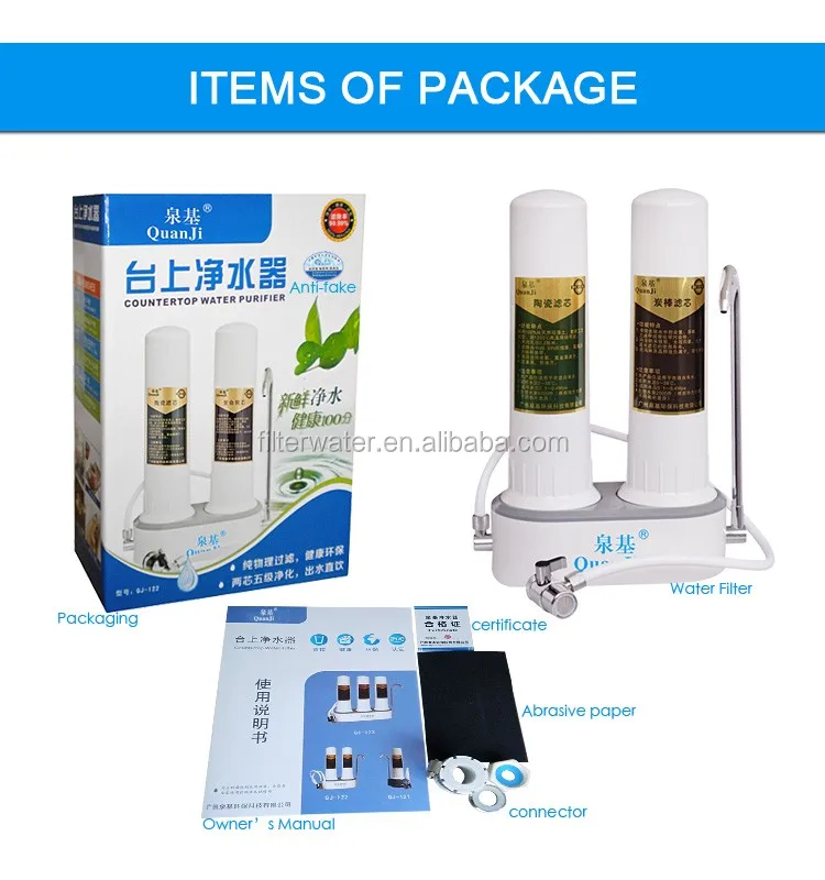 countertop water filter
