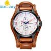 Curren 8225 Personality Vogue Fancy Big Face Shenzhen Factory Leather Band Wristwatch Calendar Colorful Men Business Watches
