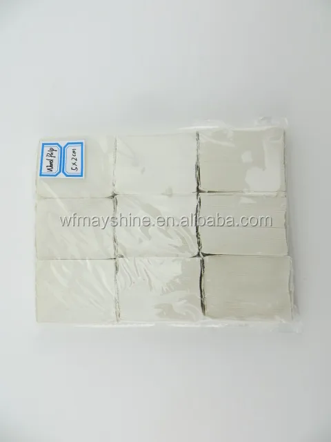 White Confetti Rectangular Tissue Paper Flame Retardant Flameproof 10 lbs 
