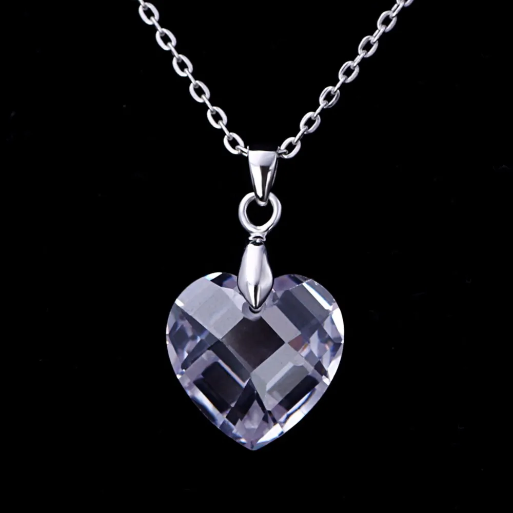 Luxurious 925 Silver Jewelry Clear Heart Quartz Pendant Buy Quartz Pendant,Jewelry Pendant