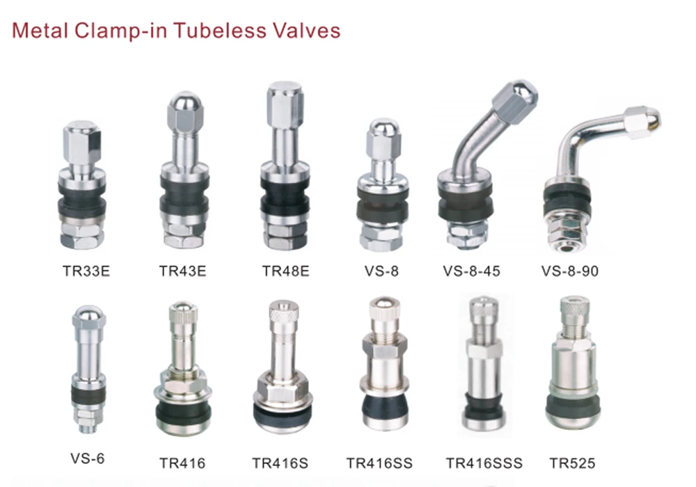 tube valve stem types
