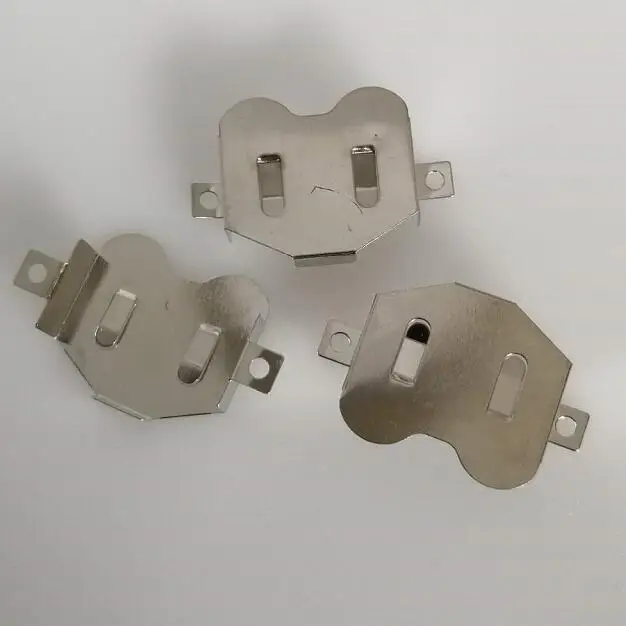 3v Cr2477 Metal Battery Holder And Negative Contact For Pcb Buy