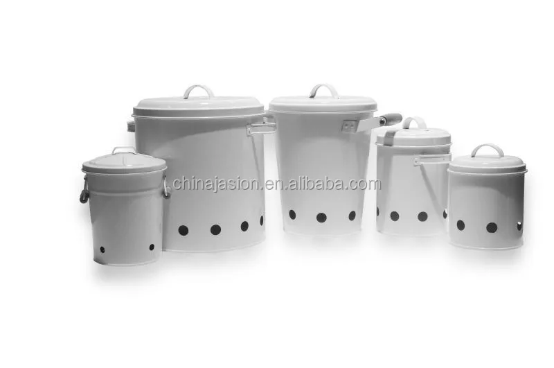 Metal Potatoes Onion Kitchen Storage Box And Garlic Container Tin And