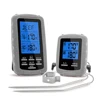 2018 ESUN Digital Wireless Remote BBQ Grill Thermometer with Dual Waterproof Food Meat Probes and Kitchen Timer