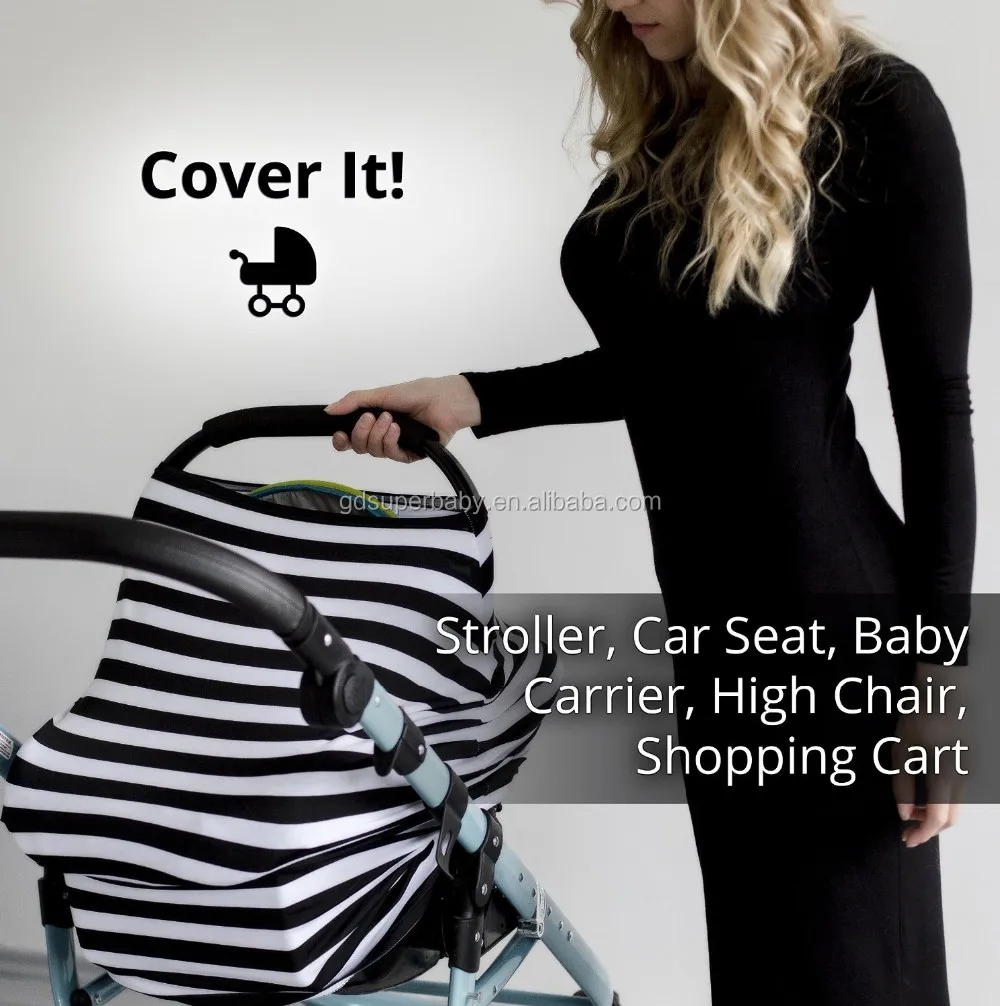 Stretchy 4in1 Nursing Breastfeeding Cover Scarf Factory Directly Sales Buy Hot Mom Car Seat