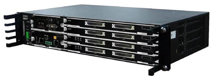 ZTE 24 Ports ADSL2 VDSL2 Mini IP Dslam Equipment ZXDSL 9806H