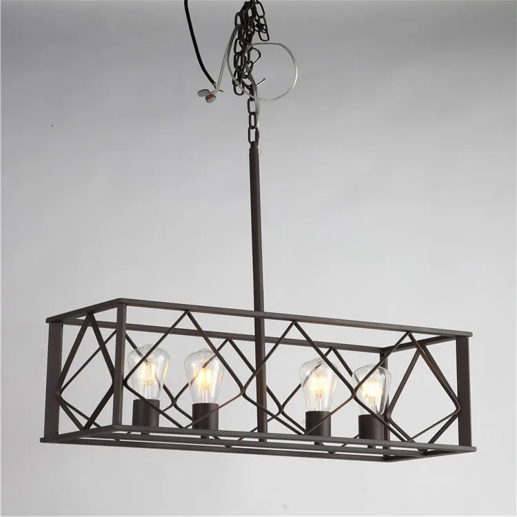 Farm House Pendant Lights Vintage Iron Lamps Bird Cage Chandeliers Farm House Pendant Lights Vintage Iron