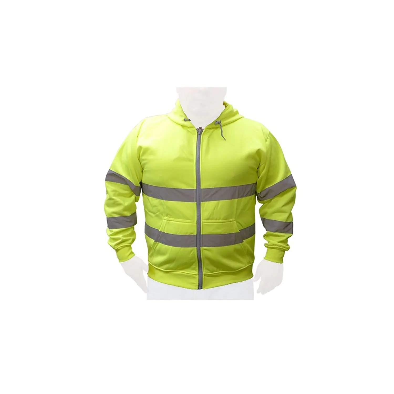 bright yellow hoodie sweatshirt