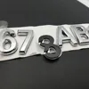 3M Adhesive Free Mould Cost Custom Made Plastic Unique Car Badges Auto car Emblems