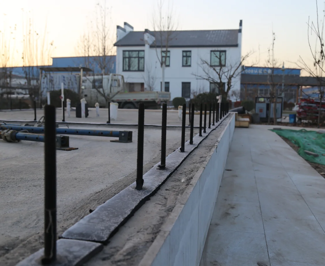 Building base before