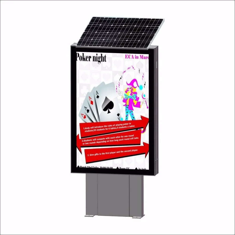 product-Outdoor street light box advertising solar light box-YEROO-img-4