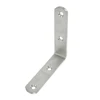 Metal connecting brackets for support frame construction part