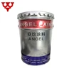 Waterborne wood ware paint with semi - matte white finish