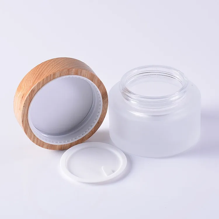 Factory Made 2 Oz Frosted Glass Jar With Lid At The Wholesale Price ...