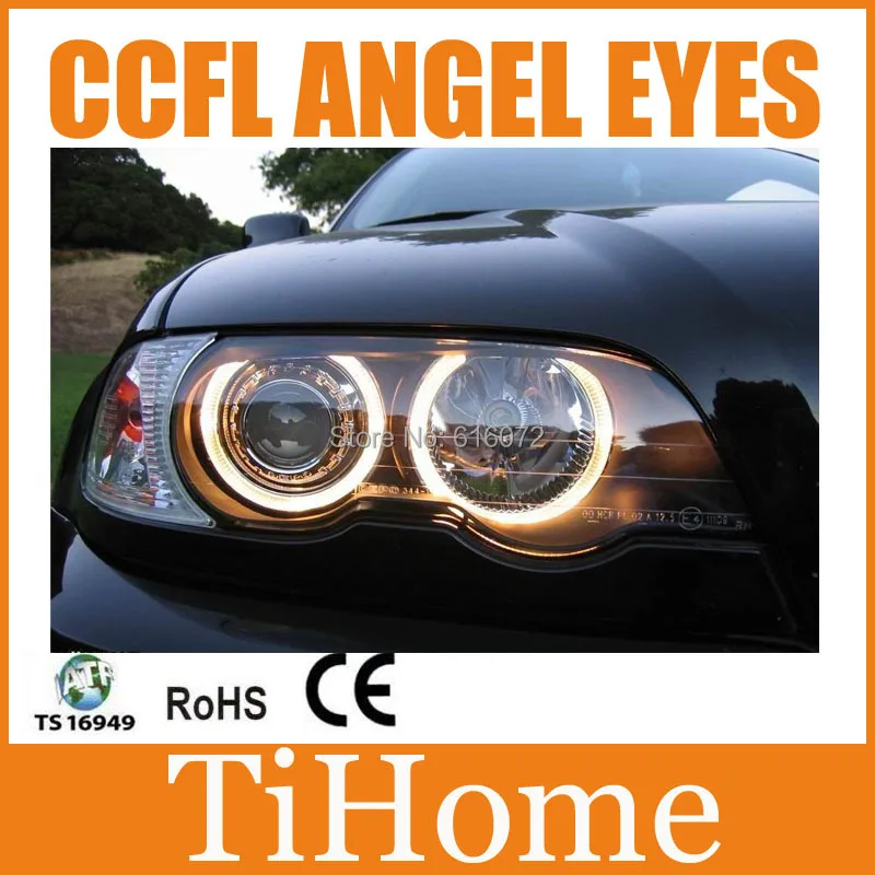Бесплатная доставка E83 / X3 CCFL глаза ангела, E83 / X3 , не проектор гало кольцо, Жк-ccfl ANGELEYES света для BMW E83 / X3