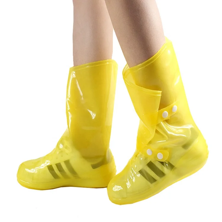 Wholesale Men Rain Overshoes Waterproof Rain Shoe Covers Waterproof Long Rain Shoes Cover